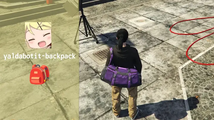 Preview of [QBCORE] Backpacks🎒