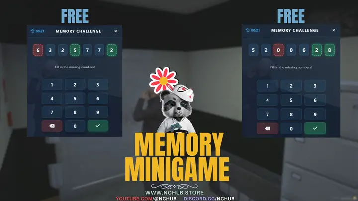 Preview of [All Frameworks] - NCHub Memory MiniGame