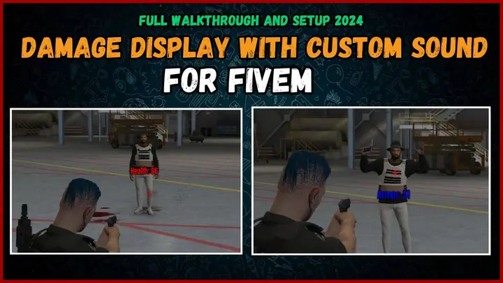 Preview of Damage Display and Hit Marker With Custom Voice | Best For PVP Servers