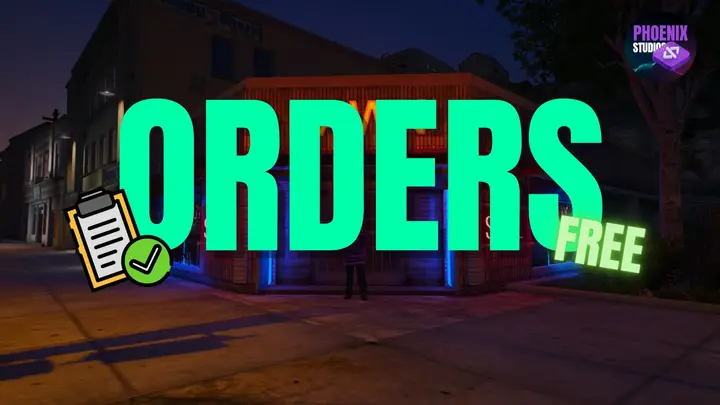 Preview of [FREE][ESX] Item Orders