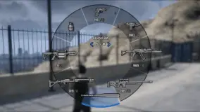 Preview of ⚫ 3D Weapon Wheel | Bouncy Selections | Scaleform Replacement