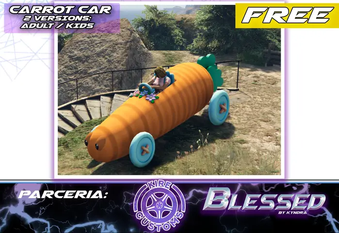 Preview of [FREE] Carrot Car