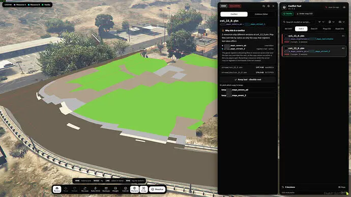 Preview of [FREE & OPEN-SOURCE] [STANDALONE] Assets/Map Conflict Tool