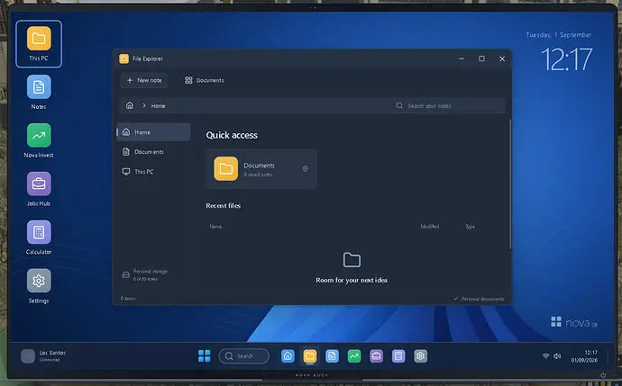 Preview of Nova Laptop