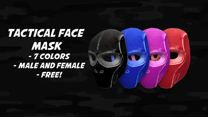 Preview of Unisex Tactial Mask - Addon Clothing