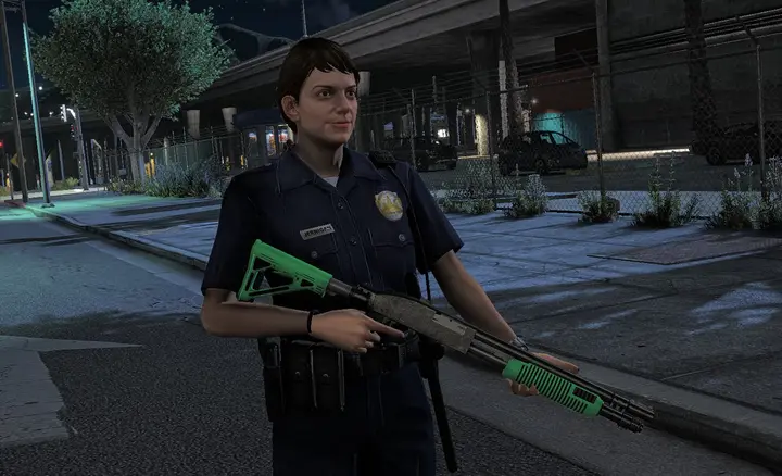 Preview of [FREE] Non-Lethal Beanbag Shotgun