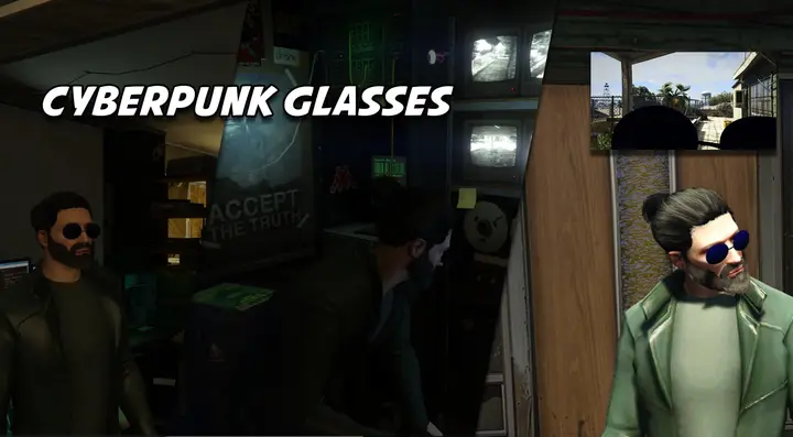 Preview of Cyberpunk Glasses