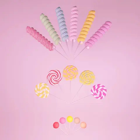 Preview of [FREE] [PROPS] Lollipops Props