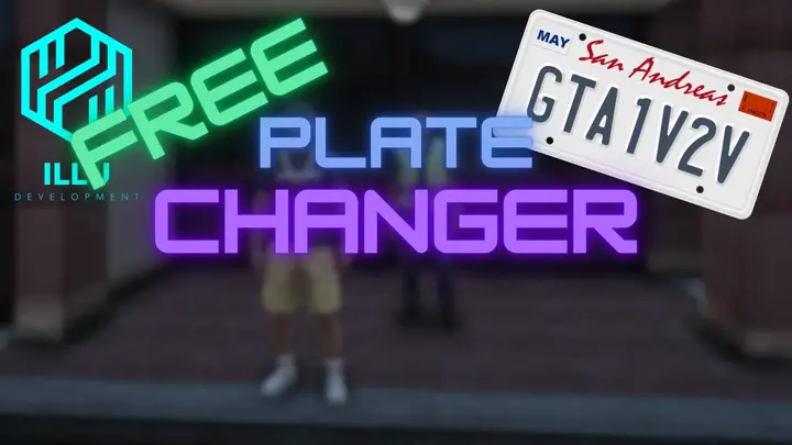 Preview of [FREE] [ESX] Plate Changer