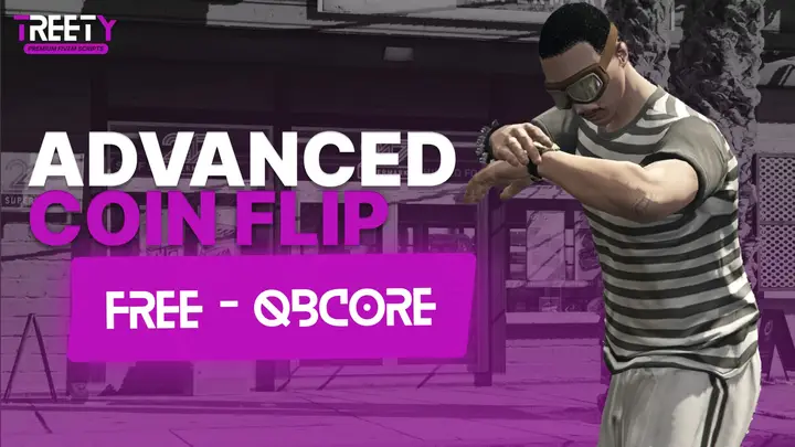 Preview of [QBCore] - Heads or Tails [Coin Flip Script] FREE [UPDATED]