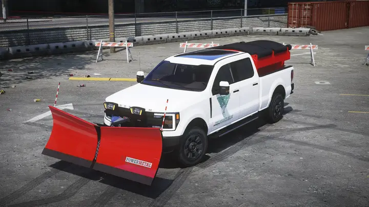 Preview of Vapid Sandstorm D205 Plow Truck
