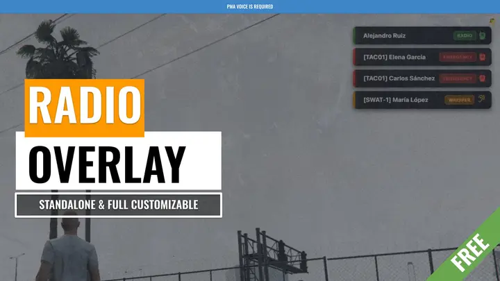 Preview of [FREE] Radio Overlay