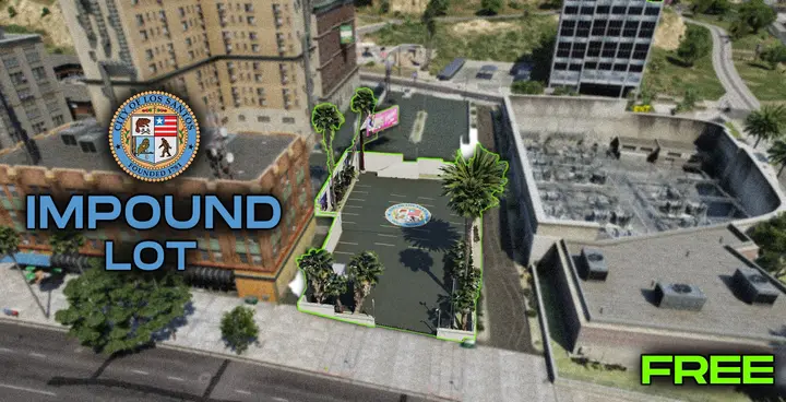 Preview of [FREE] LSPD Impound Lot l ZeroDazed