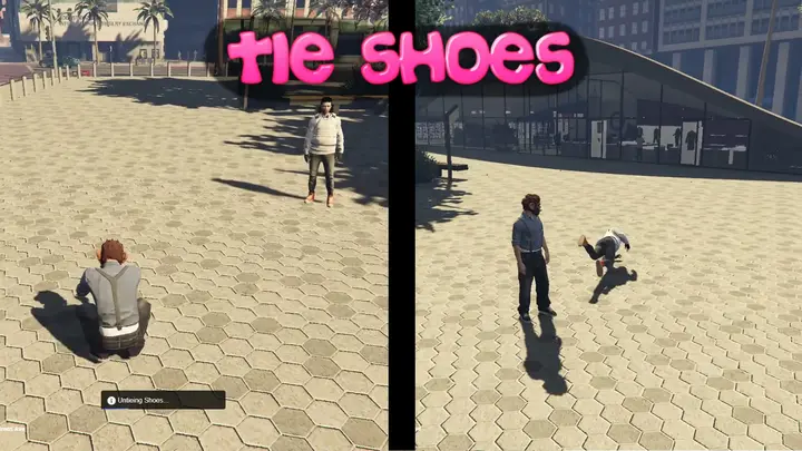 Preview of [Standalone][QB][ESX][BJ] Tie Shoes