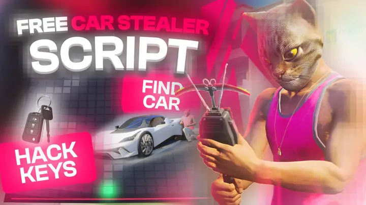 Preview of [FREE][ESX/QB] Car Stealer/Theft Script