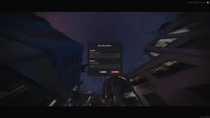 Preview of [FREE] SRC-Billing System [ESX/QBCore]