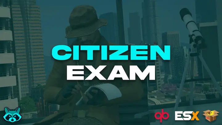 Preview of [FREE][ESX/QB/QBX] Citizenship Exam