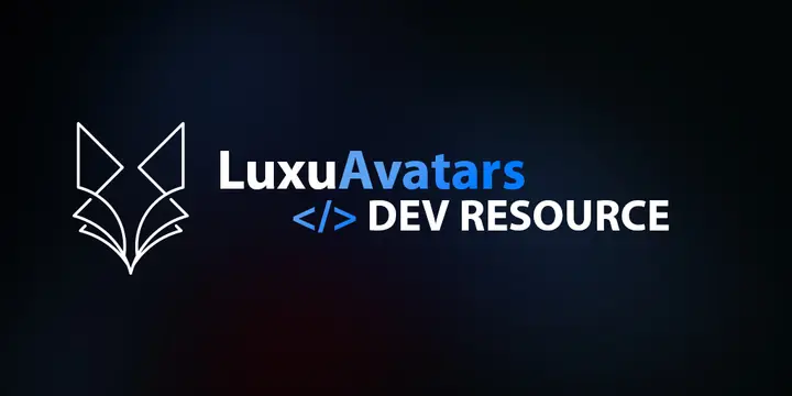 Preview of LuxuAvatars - A Dev Resource