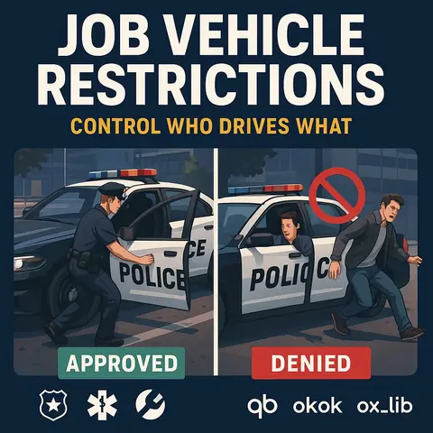 Preview of JobVehicleRestrictions[QB](Free)