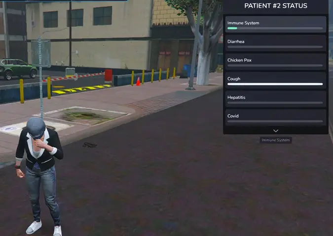 Preview of Renzu_illness - Fivem Player Decease and illness