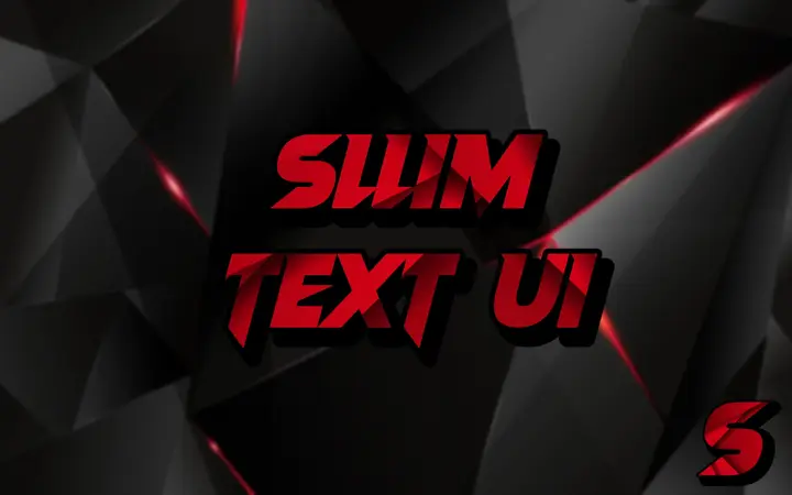 Preview of [FREE] [STANDALONE] Sllim TextUI