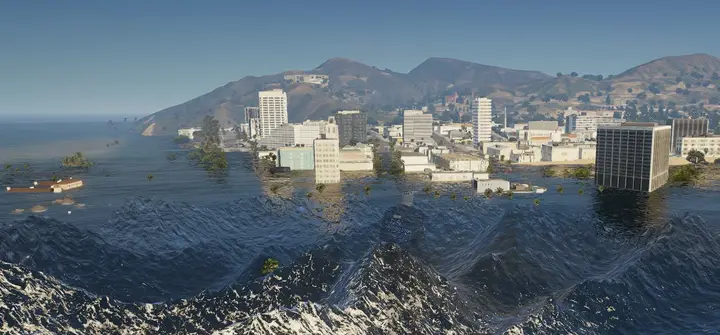 Preview of Water world (Tsunami after effect)