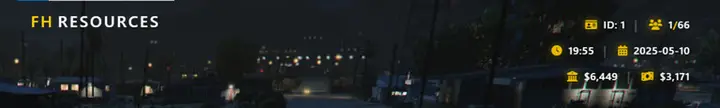 Preview of [FREE][ESX] FH Minimalistic HUD