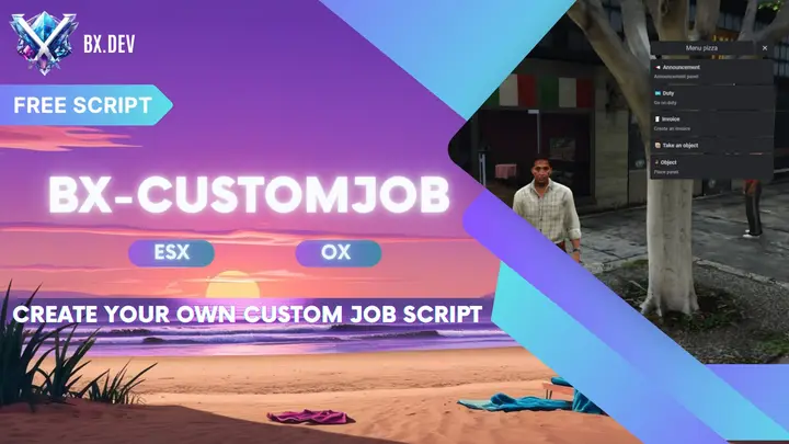 Preview of [ESX] [FREE] BX-CustomJob 🗂️