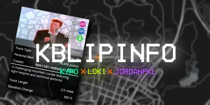 Preview of kBlipInfo | Minimap Blip Info System