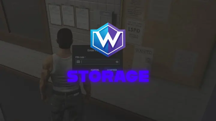 Preview of [FREE][ESX/QB] Simple Storage script | (Optimized, Highly customizable)