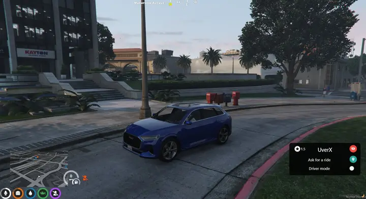 Preview of [FREE][QB/ESX] jbb-vtcjob : UverX for Los Santos