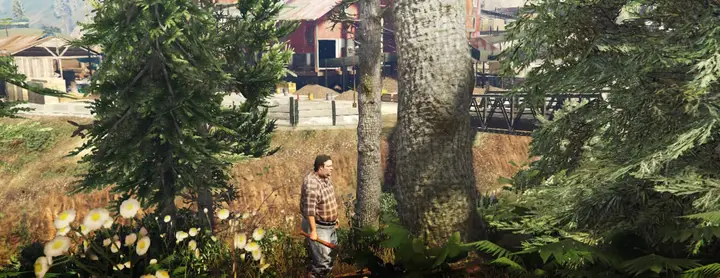 Preview of [FREE][QB] Lumberjack (Simple Script) FiveM Script