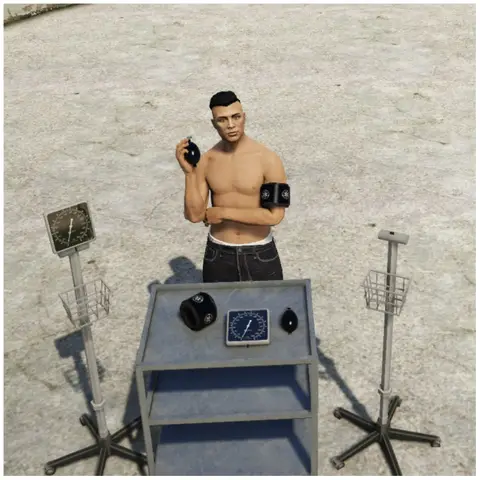 Preview of [ADDON] [PROPS] Sphygmomanometer (for script developers)