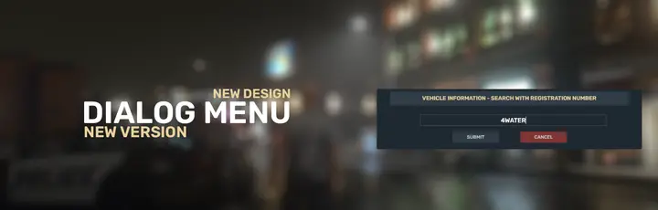 Preview of [ESX] Dialog Menu [Redesign]