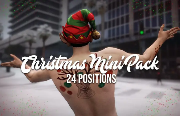 Preview of [ADDON] FREE Christmas Pack - RCore Tattoo