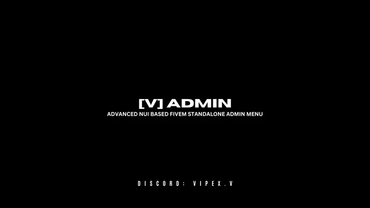 Preview of [FREE] [STANDALONE] vAdmin | Advanced NUI Based Admin Menu
