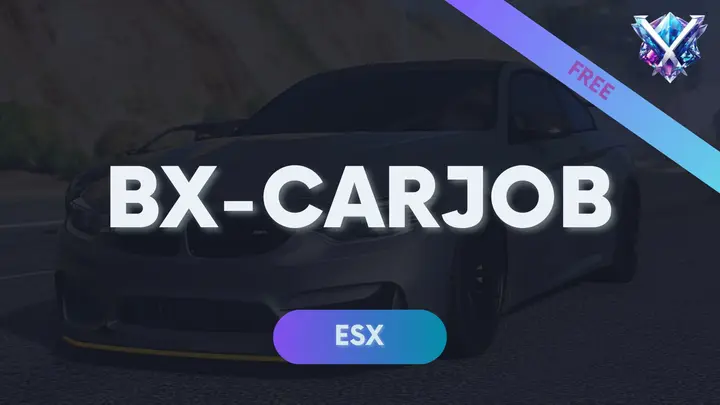 Preview of [ESX] [FREE] BX-Carjob  🚗
