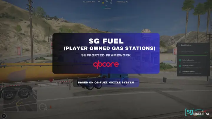 Preview of SG-FUEL (Player Owned Gas Stations) [QBCORE] [FREE]