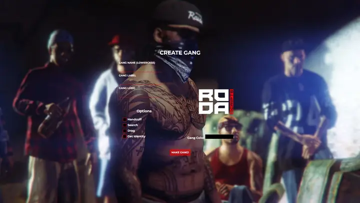 Preview of [FREE] | Roda Gangs | ESX