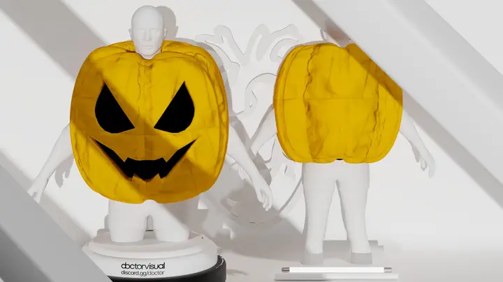 Preview of Free Halloween Pumpkin Costume