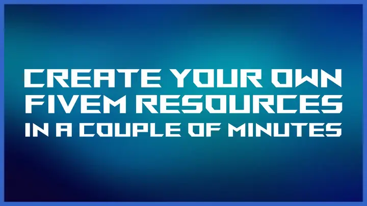 Preview of Resource CLI - Free - [UI & FiveM]