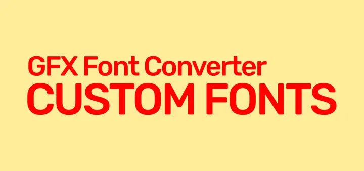 Preview of [TOOL] GFX Font Converter