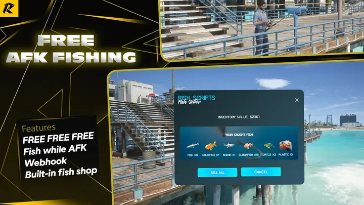 Preview of AFK Fishing [ESX, QBCORE, QBOX]