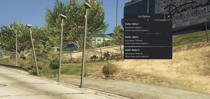 Preview of [ESX] Radars Ingame
