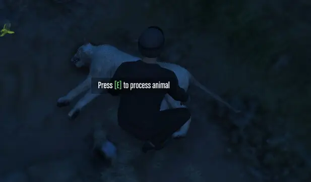 Preview of [ESX] Hunting script for FiveM. Spawns animals in configurable zones where you can hunt them
