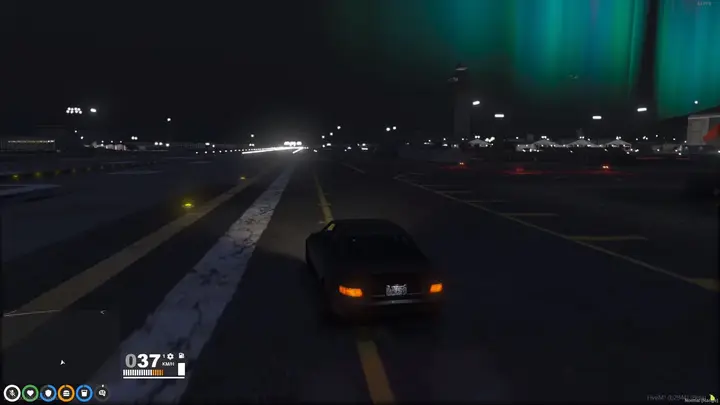 Preview of [FREE] QBCore HUD, speedometer