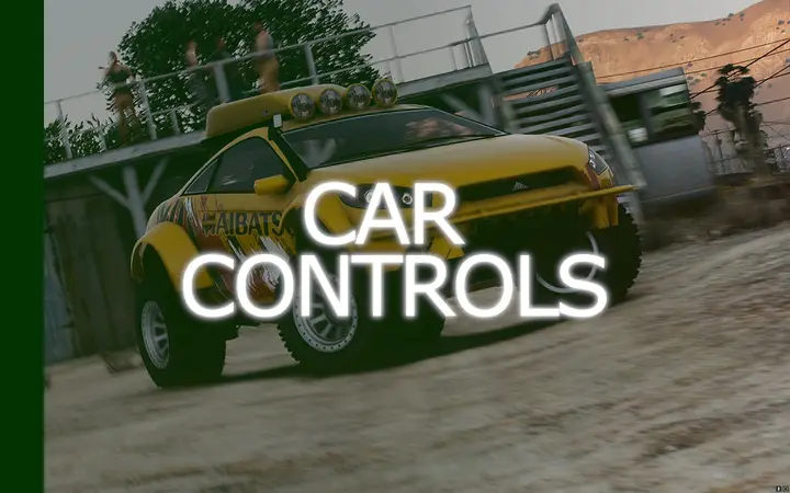 Preview of [FREE] Car controls
