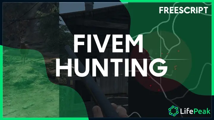 Preview of [FREE] [ESX] 🏹 LifePeak Scripts | Hunting | Go Hunting Where and When You Want!