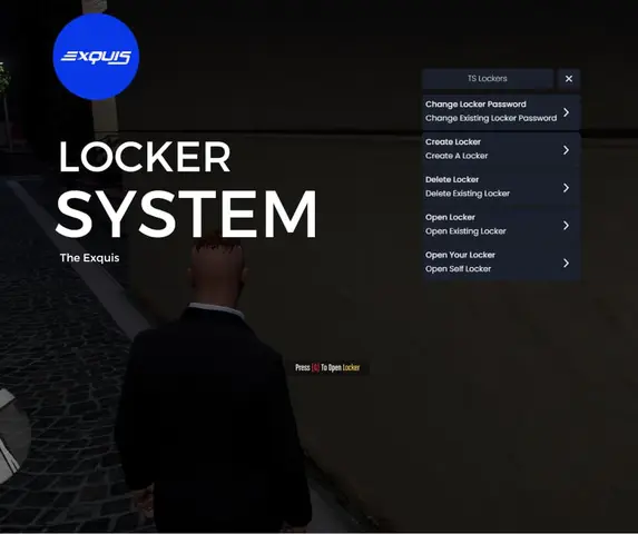 Preview of [FREE] Locker system compatible with qb, ox, Chezza Inventory