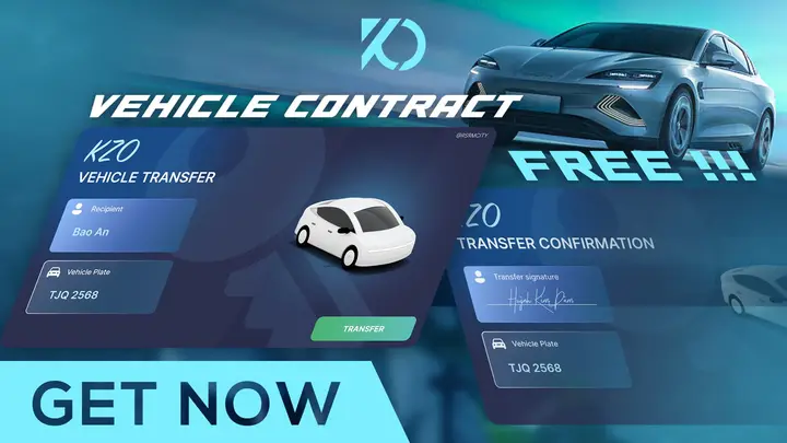 Preview of [FREE] [ESX/QB] kzo_contract | KzO Exclusives | Vehicle Transfer Contract